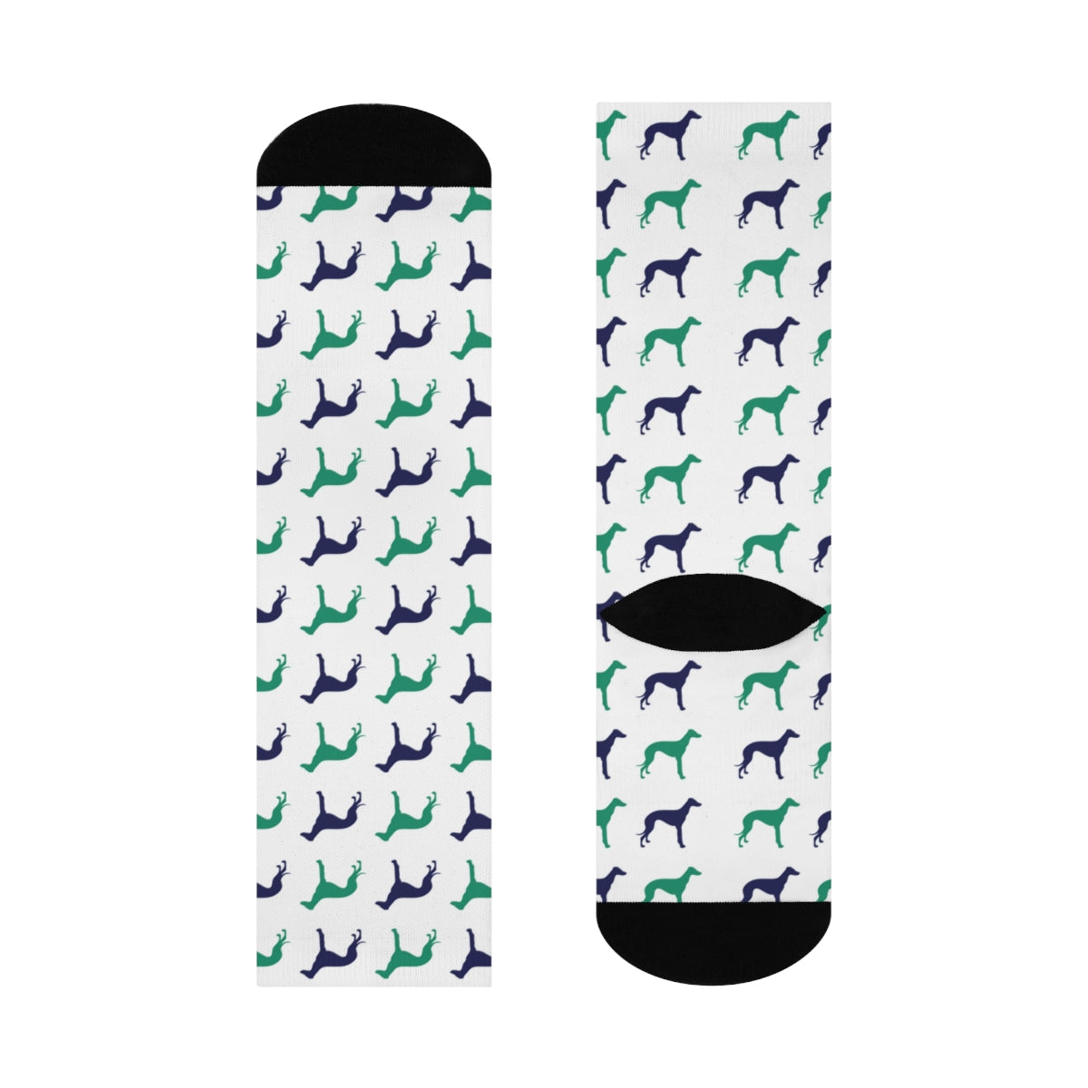 Greyhound Crew Socks! Greyt dogs all! Whippets and Italian Greyhounds - The Dapper Dogg