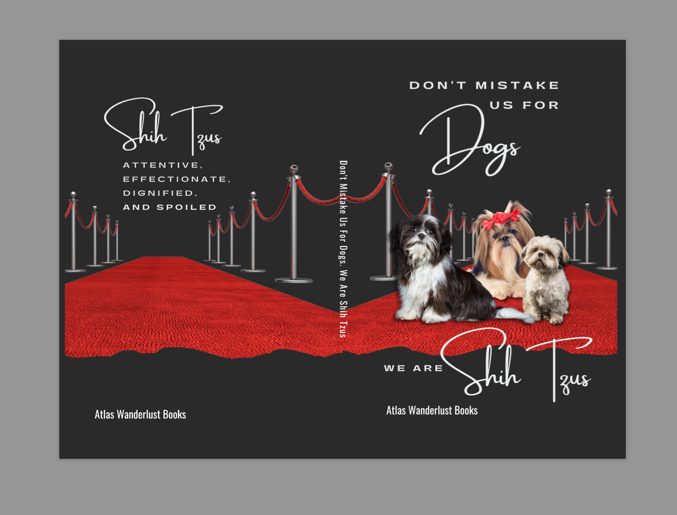 Shih Tzu: Don't Mistake Us for Dogs. We Are Shih Tzus. Notebook Journal For Shih Tzu Lovers 120 pages, 6x9 - The Dapper Dogg