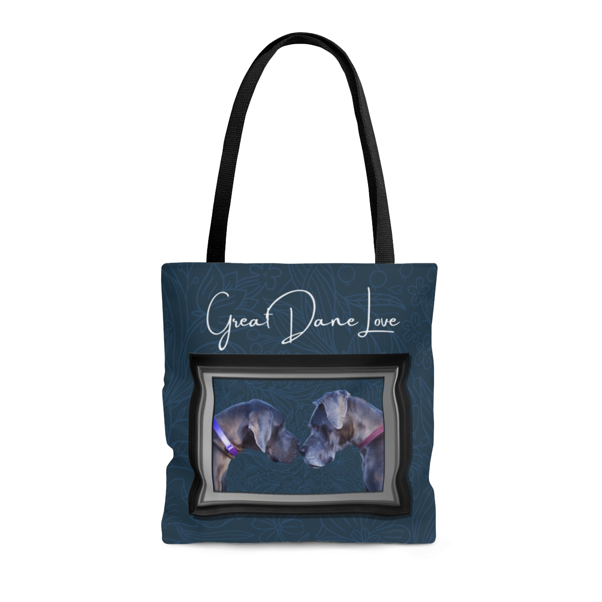 Great Dane tote bag, trendy, fun, modern, and practical bag - The Dapper Dogg