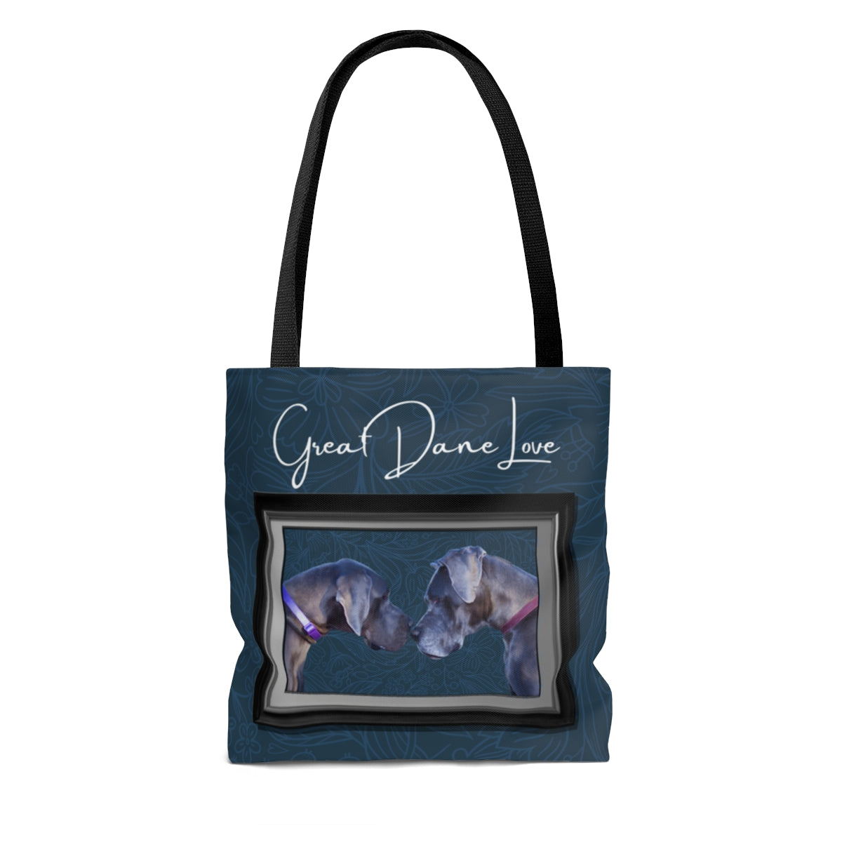 Great Dane tote bag, trendy, fun, modern, and practical bag - The Dapper Dogg