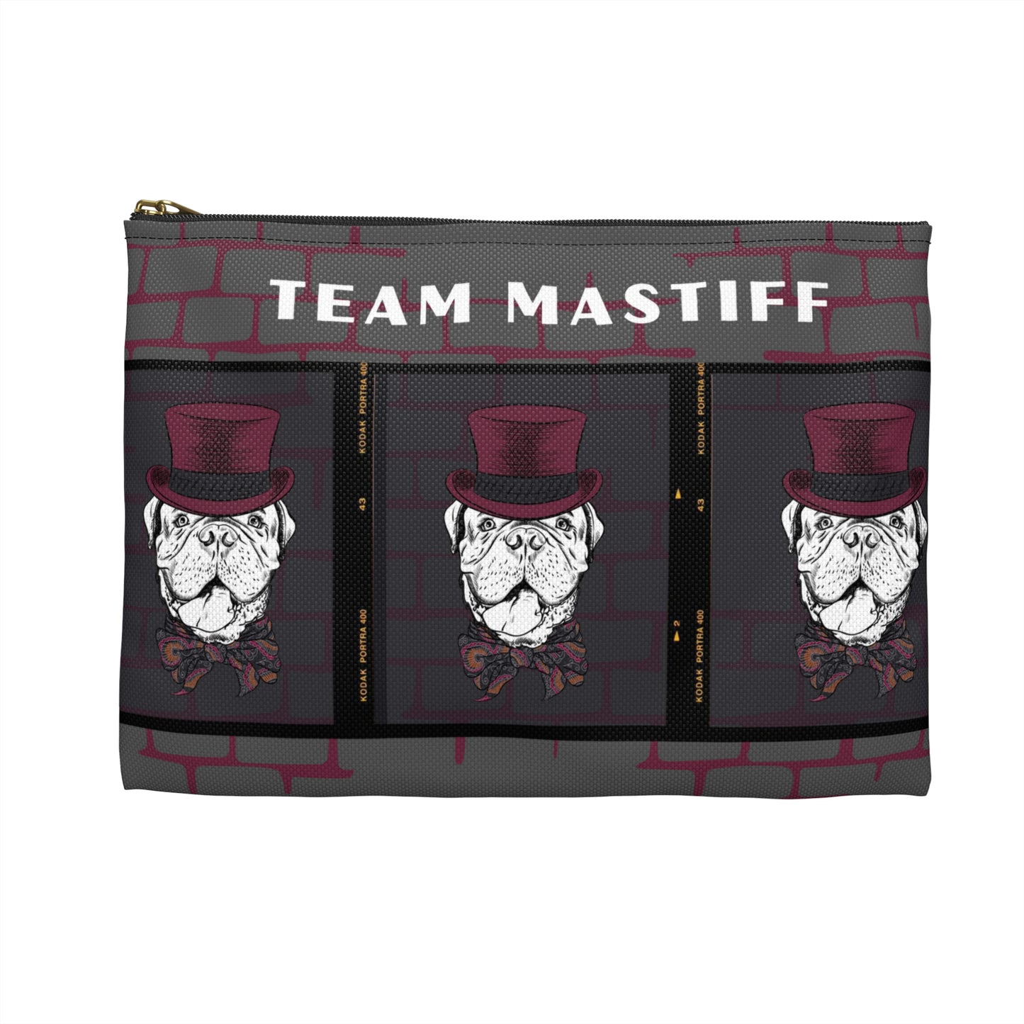 Mastiff Accessory Travel Pouch, Modern All-Purpose Bag - The Dapper Dogg