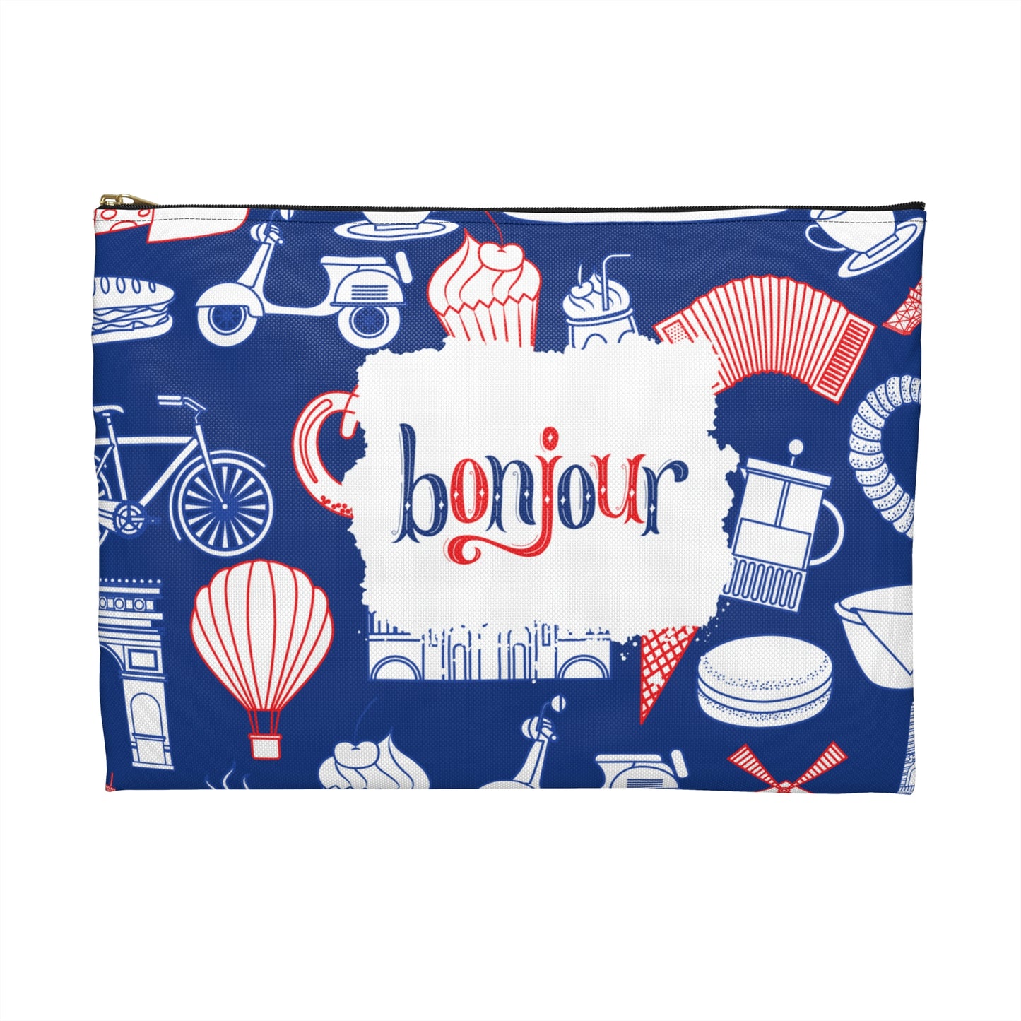 French Accessory Pouch, Bonjour Bag